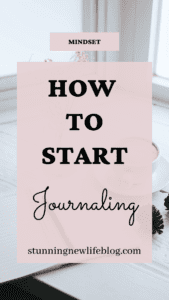 How to start Journaling