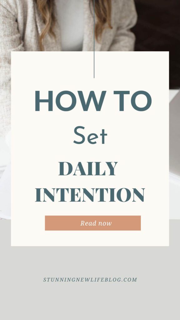 daily intention